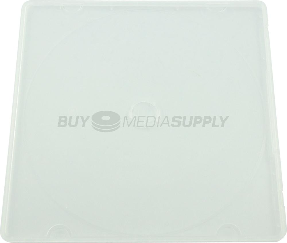 5mm Slimline Clear 1 Disc CD//DVD PP Poly Case